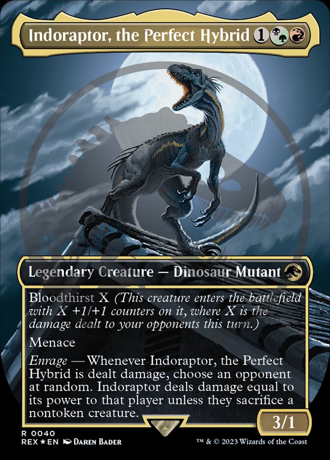 Indoraptor, the Perfect Hybrid (Jurassic World Collection)