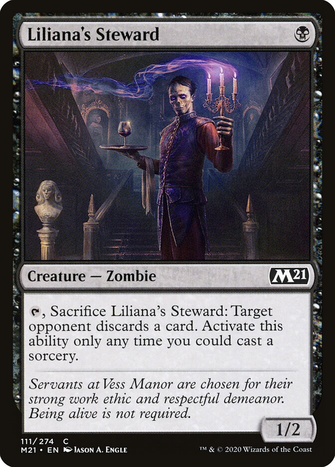 Liliana's Steward (Core Set 2021)