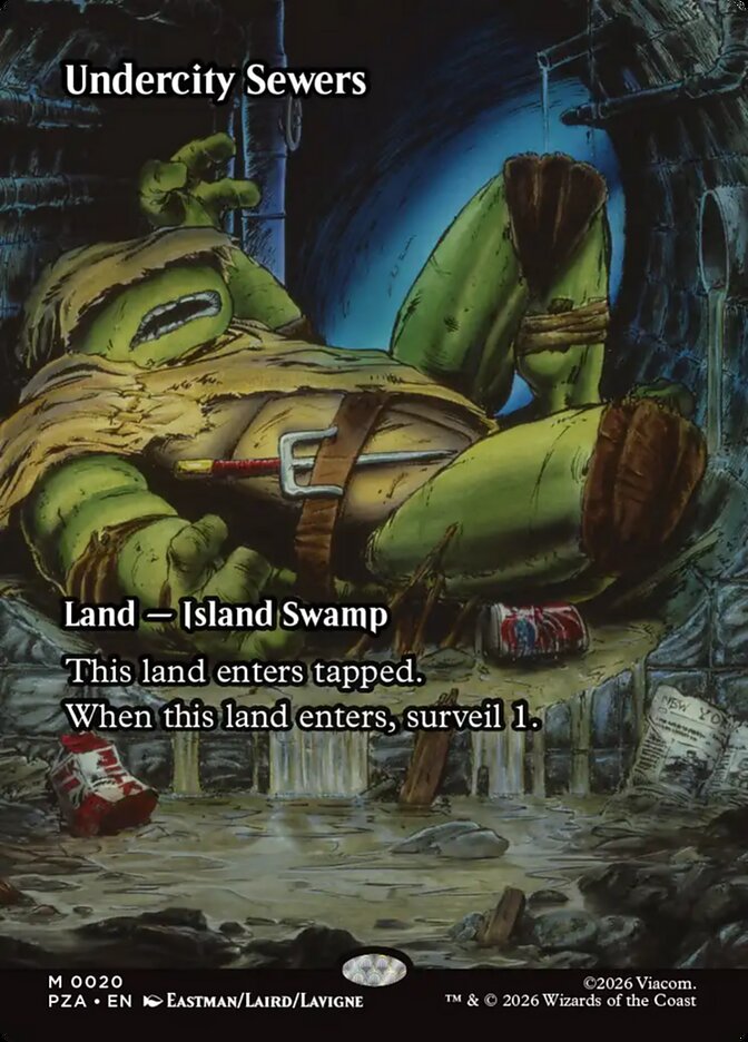 Undercity Sewers (Teenage Mutant Ninja Turtles Source Material)