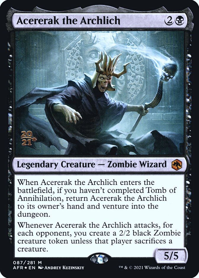 Acererak the Archlich (Adventures in the Forgotten Realms Promos)