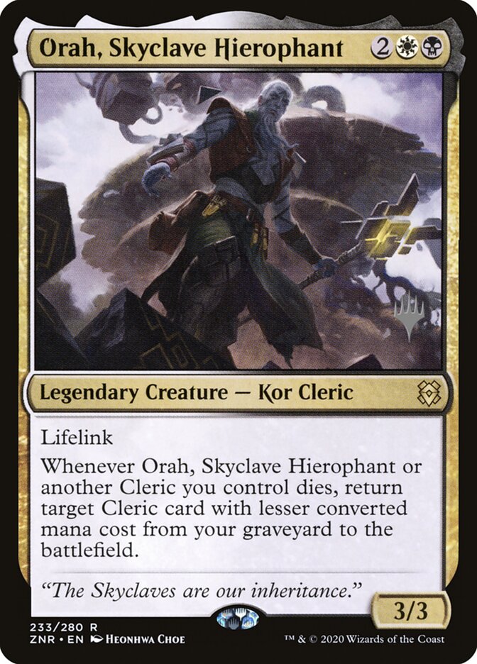 Orah, Skyclave Hierophant (Zendikar Rising Promos)