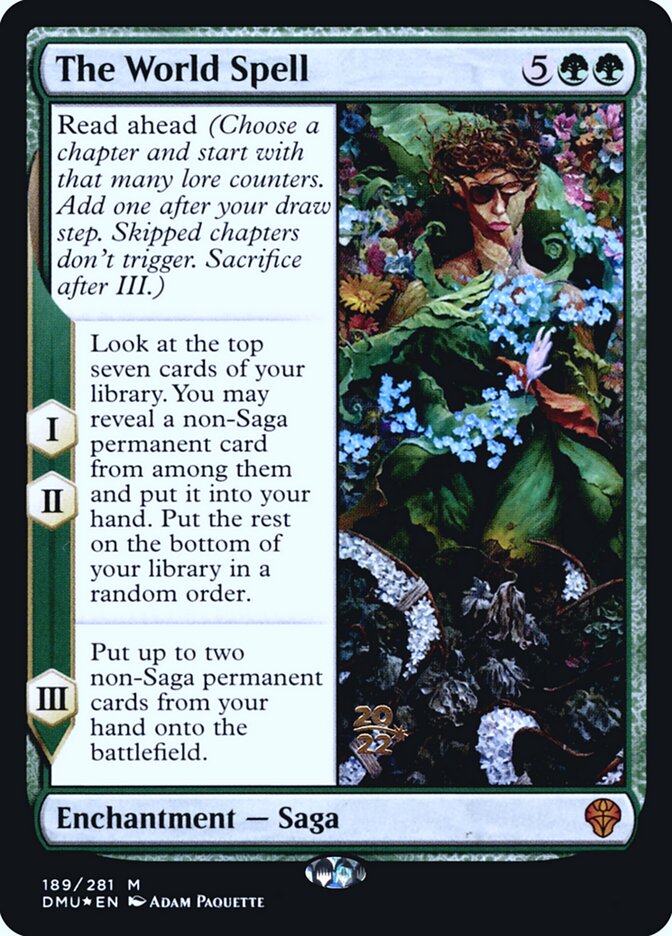 The World Spell (Dominaria United Promos)