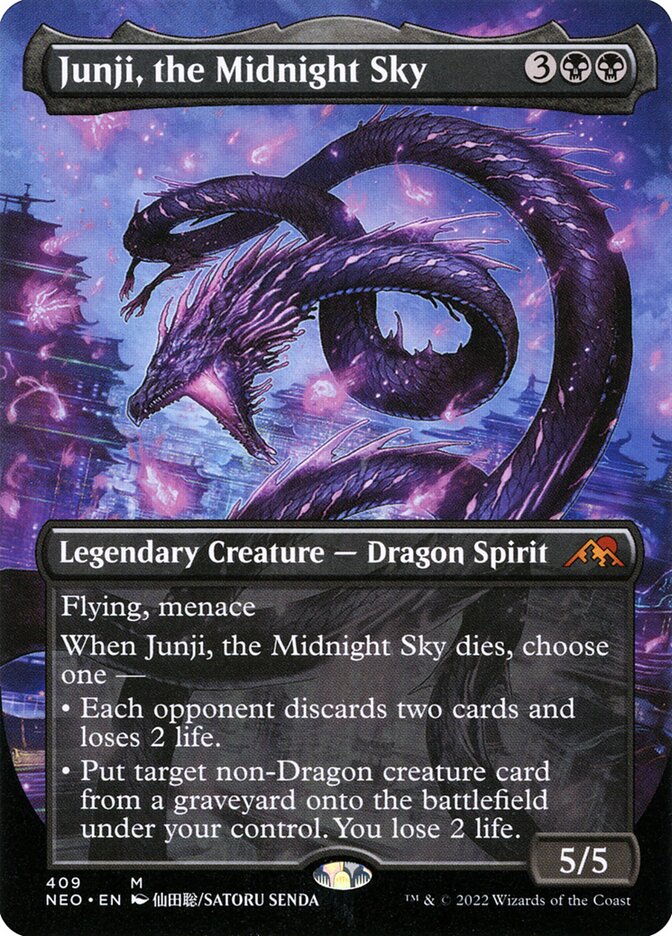Junji, the Midnight Sky (Kamigawa: Neon Dynasty)