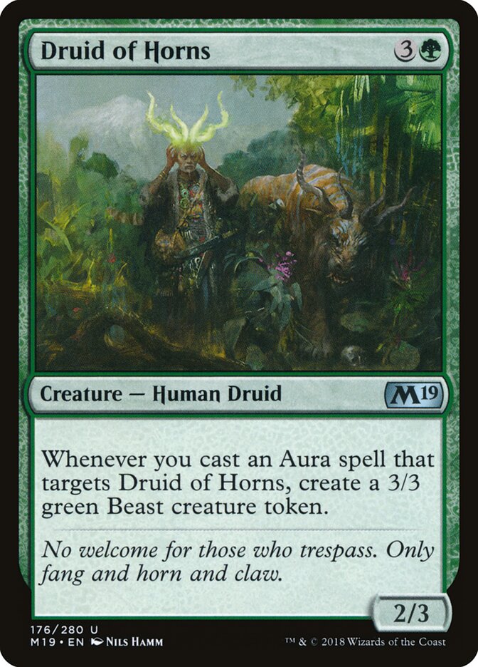 Druid of Horns (Core Set 2019)