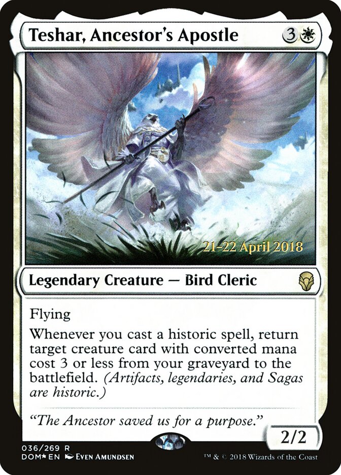 Teshar, Ancestor's Apostle (Dominaria Promos)