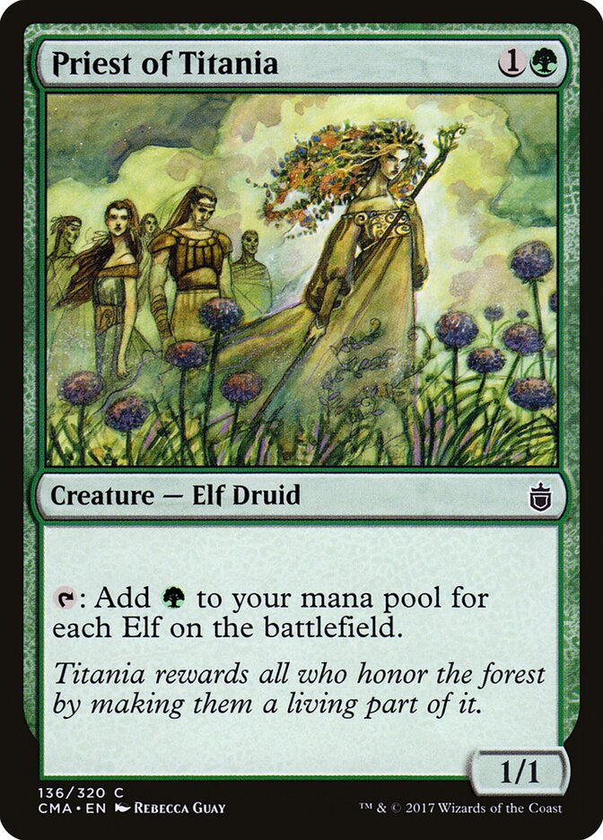 Priest of Titania (Commander Anthology)