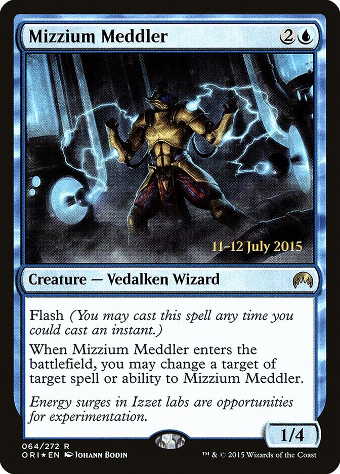 Mizzium Meddler (Magic Origins Promos)