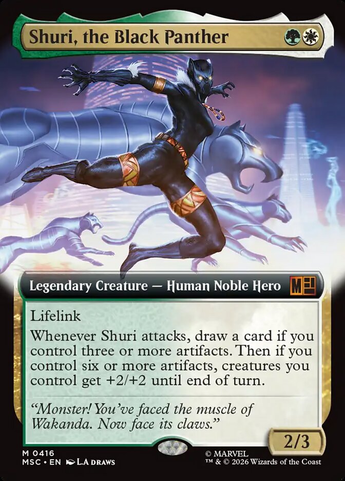 Shuri, the Black Panther (Marvel Super Heroes Commander)