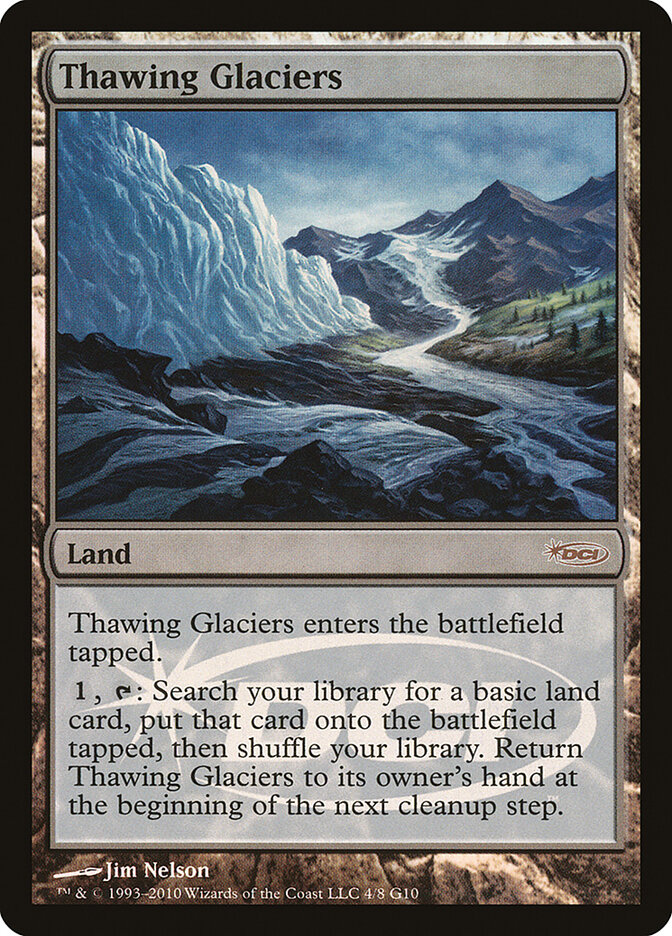 Thawing Glaciers (Judge Gift Cards 2010)