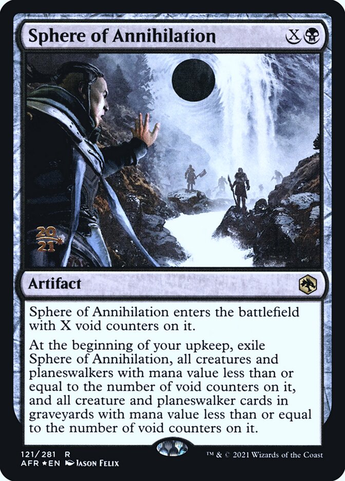 Sphere of Annihilation (Adventures in the Forgotten Realms Promos)