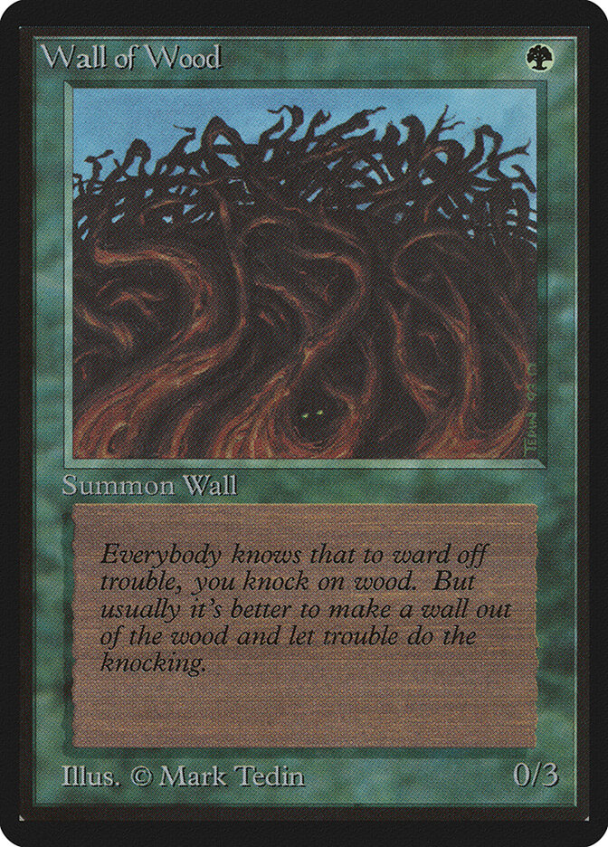 Wall of Wood (Limited Edition Beta)