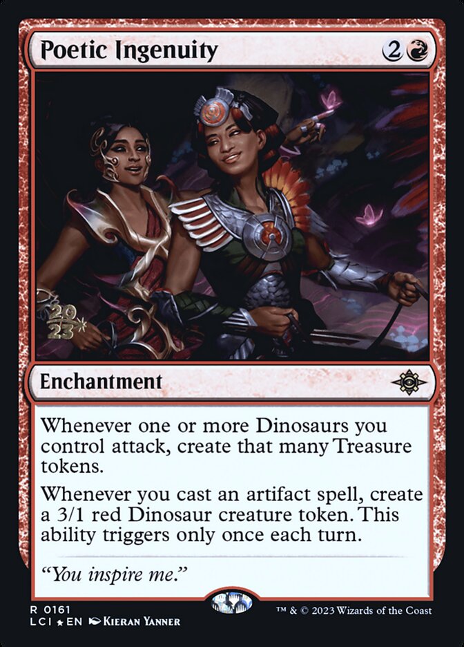 Poetic Ingenuity (The Lost Caverns of Ixalan Promos)
