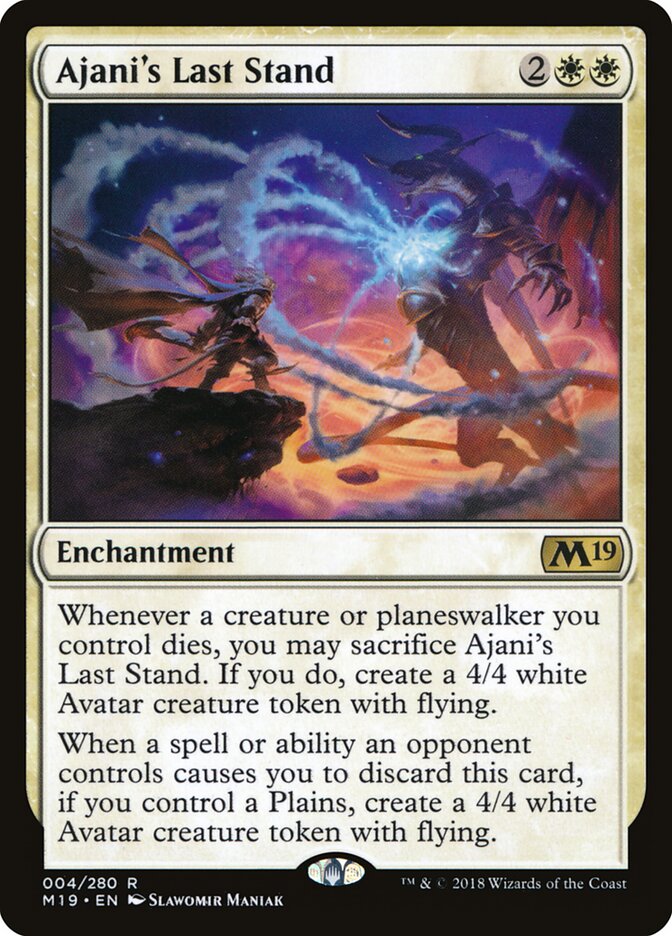 Ajani's Last Stand (Core Set 2019)