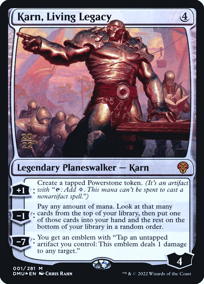 Karn, Living Legacy (Dominaria United Promos)