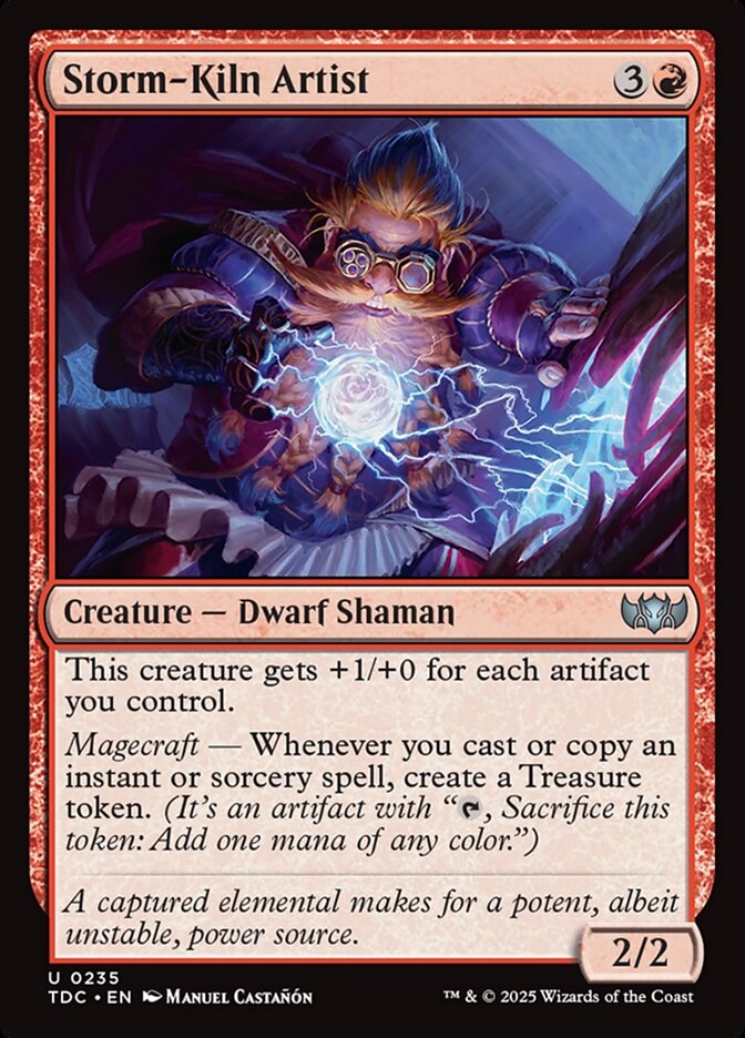 Storm-Kiln Artist (Tarkir: Dragonstorm Commander)