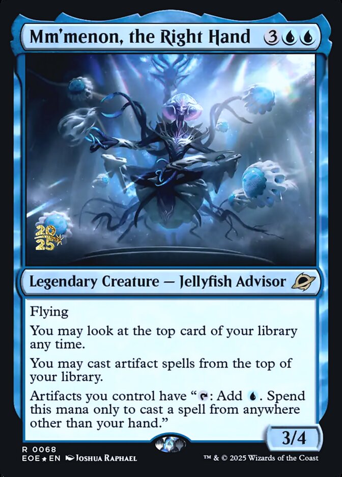 Mm'menon, the Right Hand (Edge of Eternities Promos)