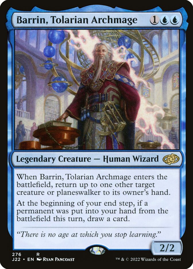 Barrin, Tolarian Archmage (Jumpstart 2022)