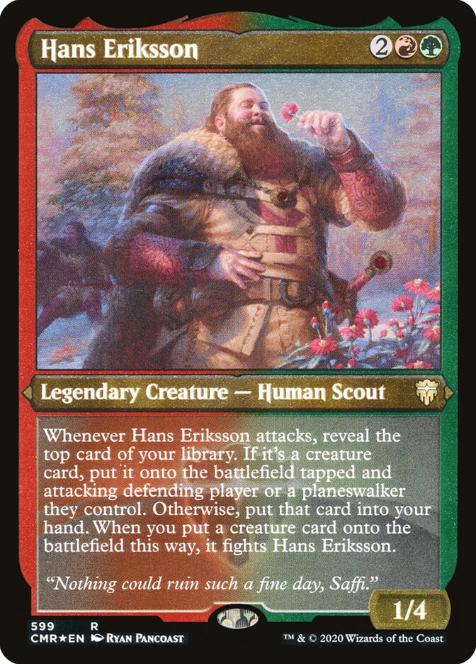 Hans Eriksson (Commander Legends)
