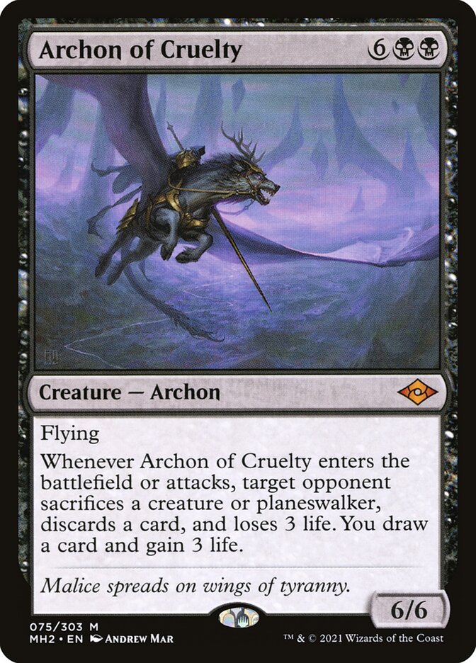 Archon of Cruelty (Modern Horizons 2)