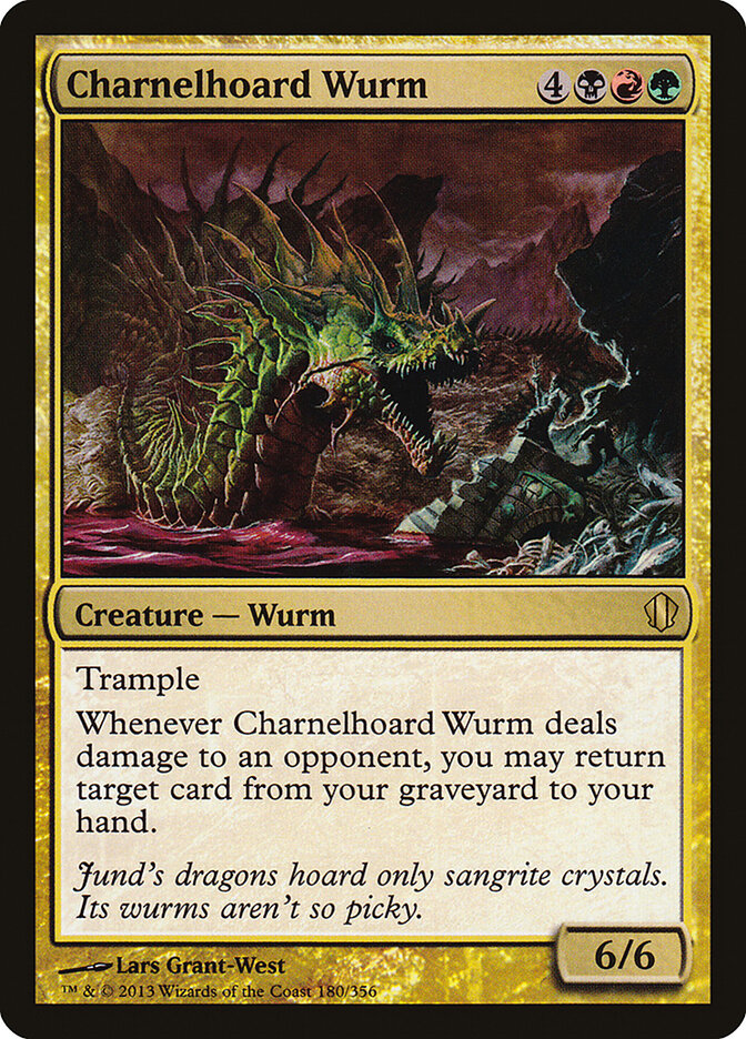 Charnelhoard Wurm (Commander 2013)