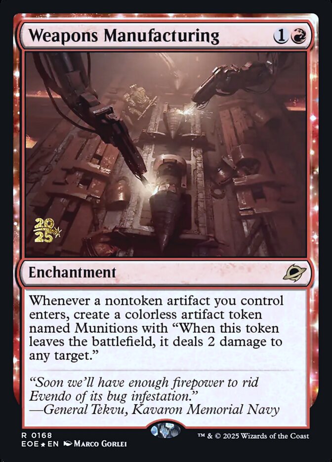 Weapons Manufacturing (Edge of Eternities Promos)