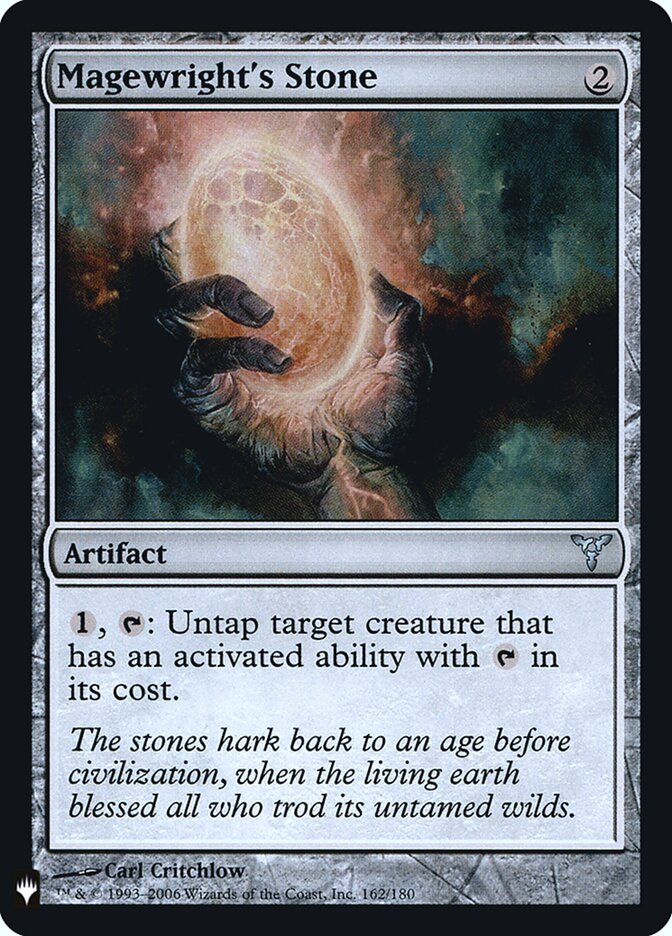 Magewright's Stone (The List)