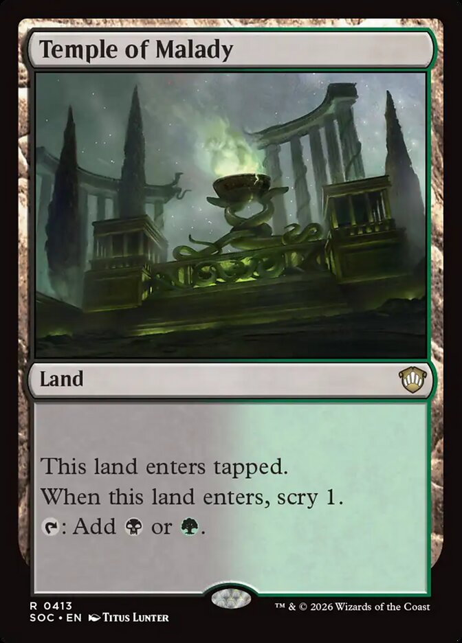 Temple of Malady (Secrets of Strixhaven Commander)