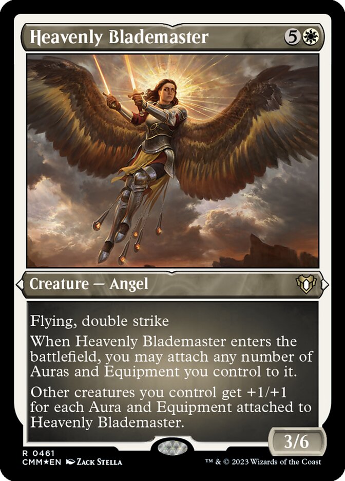 Heavenly Blademaster (Commander Masters)
