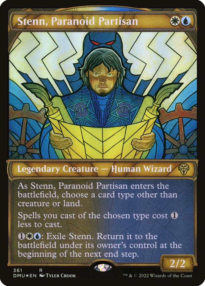 Stenn, Paranoid Partisan (Dominaria United)