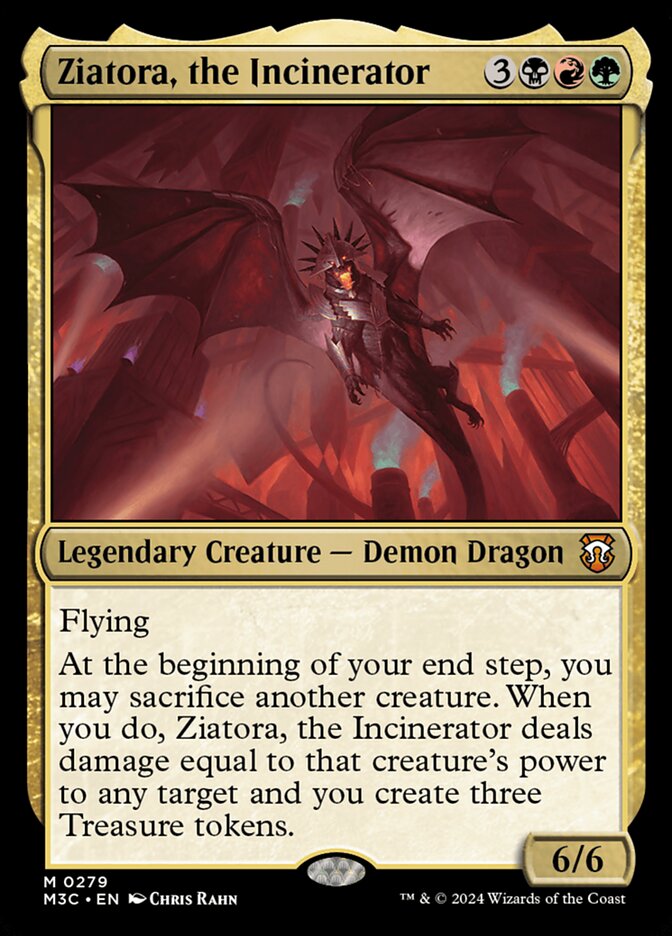 Ziatora, the Incinerator (Modern Horizons 3 Commander)
