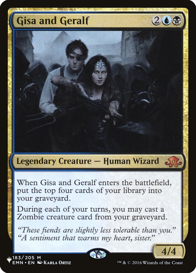 Gisa and Geralf (The List)