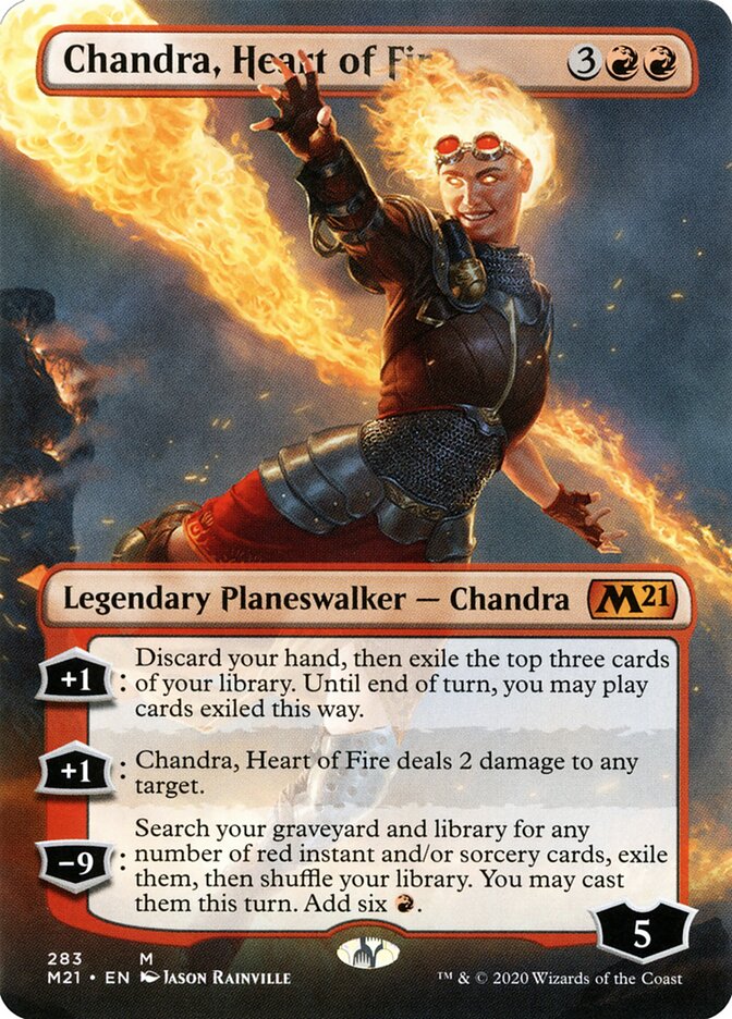 Chandra, Heart of Fire (Core Set 2021)
