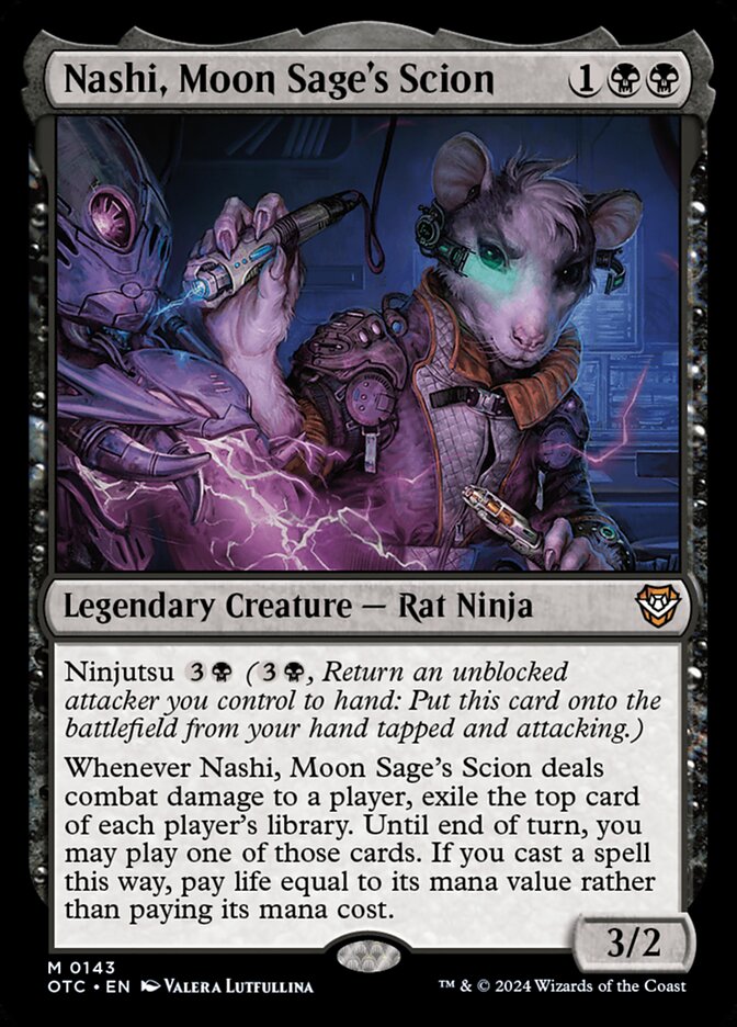 Nashi, Moon Sage's Scion (Outlaws of Thunder Junction Commander)