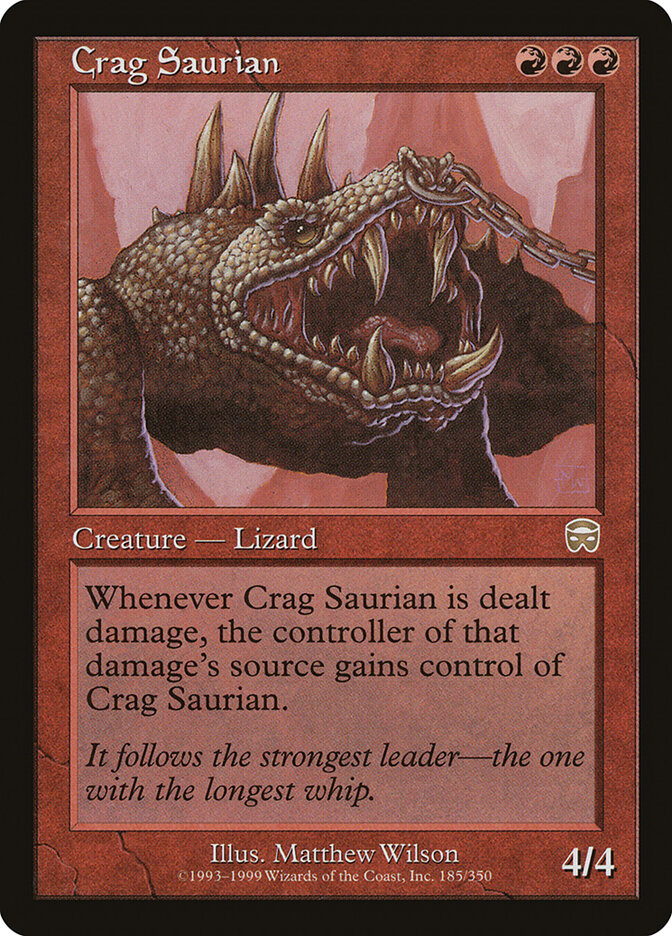 Crag Saurian (Mercadian Masques)