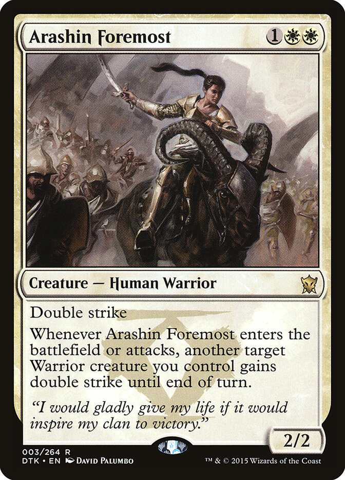 Arashin Foremost (Dragons of Tarkir)