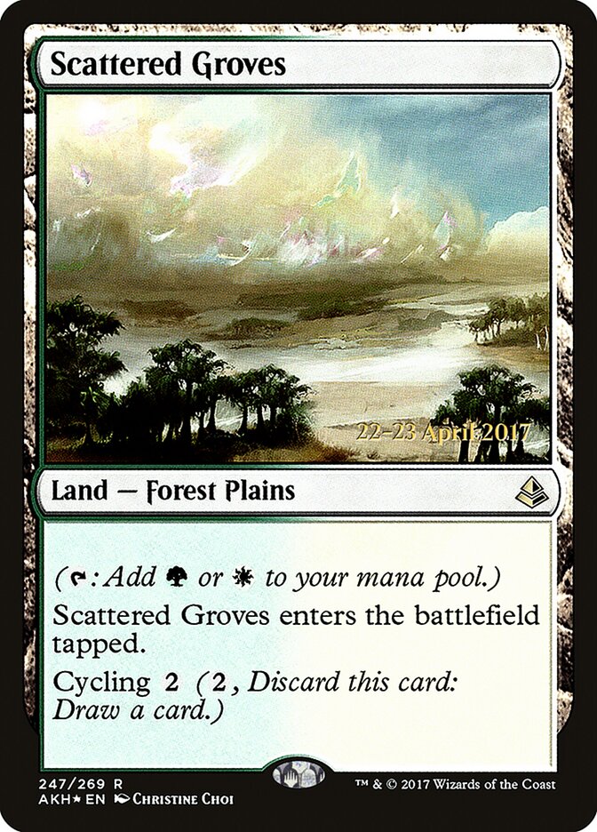 Scattered Groves (Amonkhet Promos)