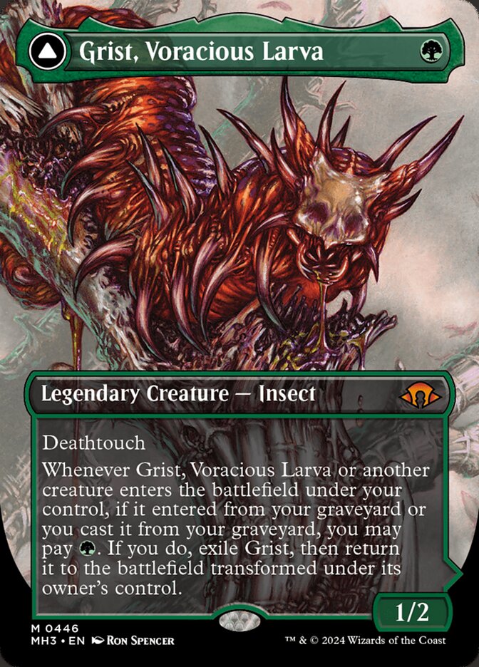 Grist, Voracious Larva (Modern Horizons 3)