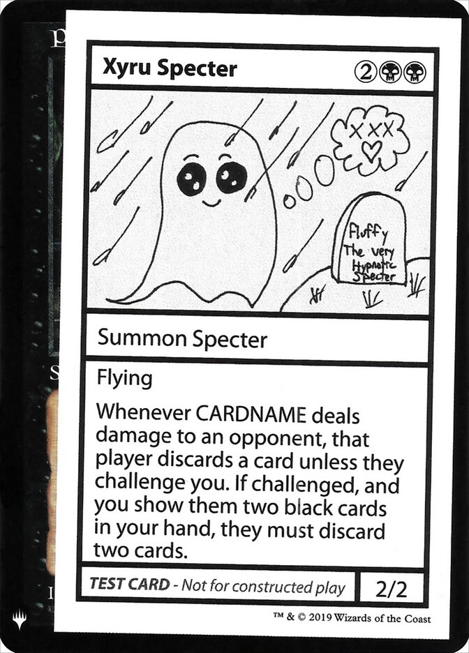 Xyru Specter (Mystery Booster Playtest Cards 2019)