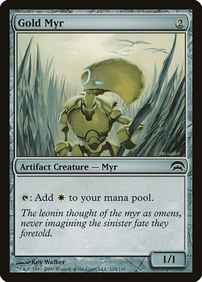 Gold Myr (Planechase)