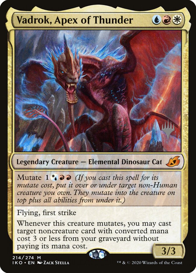 Vadrok, Apex of Thunder (Ikoria: Lair of Behemoths Promos)