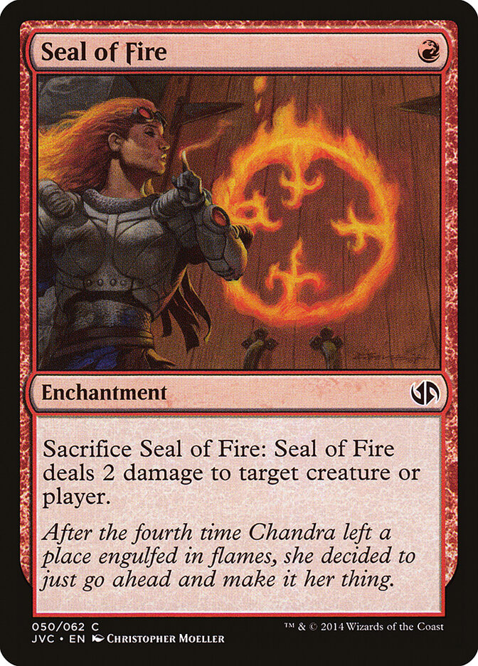 Seal of Fire (Duel Decks Anthology: Jace vs. Chandra)