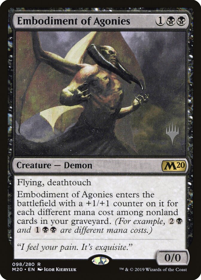 Embodiment of Agonies (Core Set 2020 Promos)