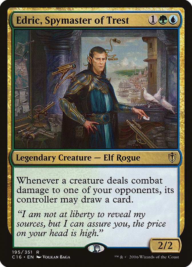 Edric, Spymaster of Trest (Commander 2016)