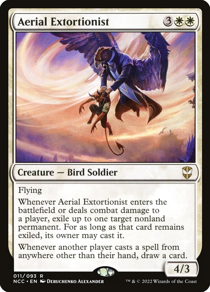 Aerial Extortionist (New Capenna Commander)