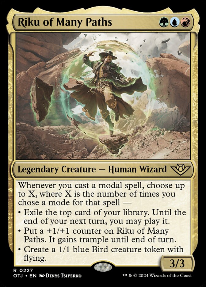 Riku of Many Paths (Outlaws of Thunder Junction)