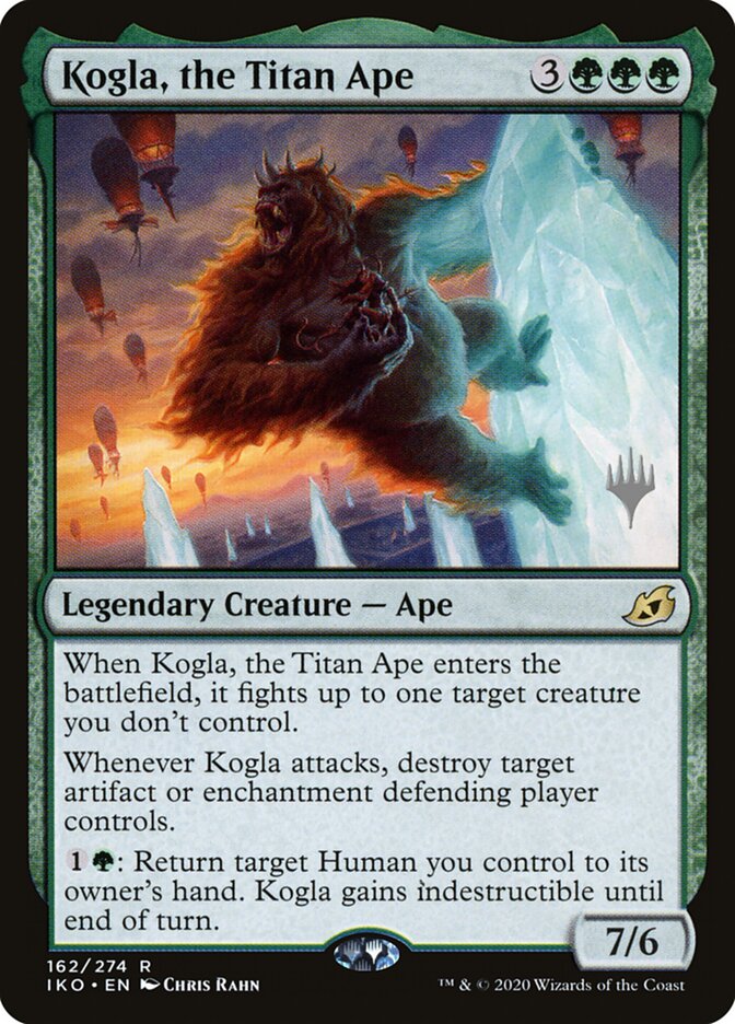 Kogla, the Titan Ape (Ikoria: Lair of Behemoths Promos)