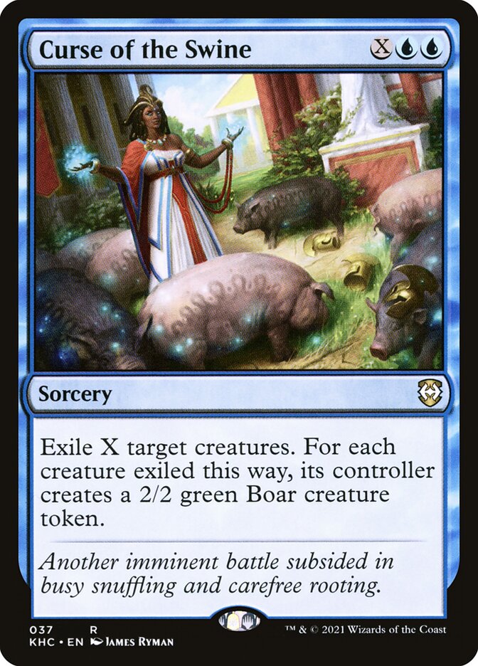 Curse of the Swine (Kaldheim Commander)