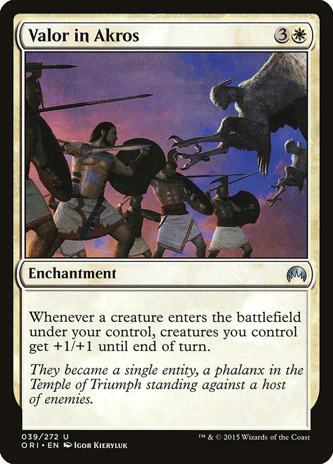 Valor in Akros (Magic Origins)