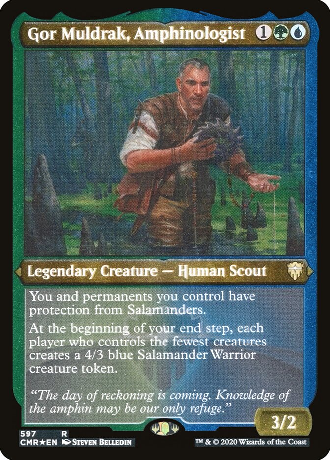 Gor Muldrak, Amphinologist (Commander Legends)