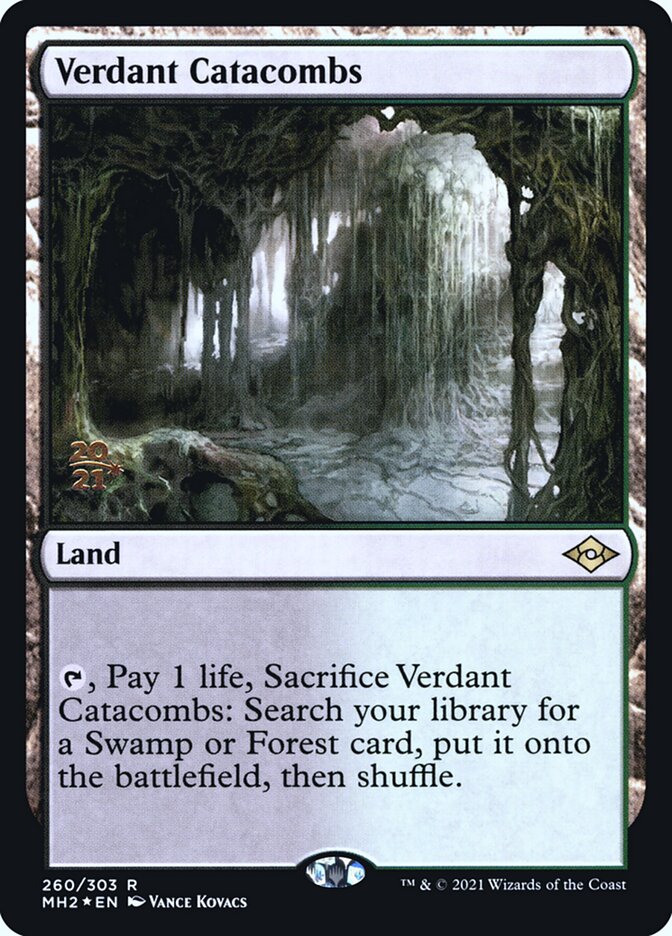 Verdant Catacombs (Modern Horizons 2 Promos)
